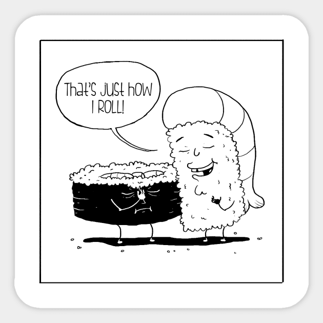 Sushi Jokes Sticker by This_n_That